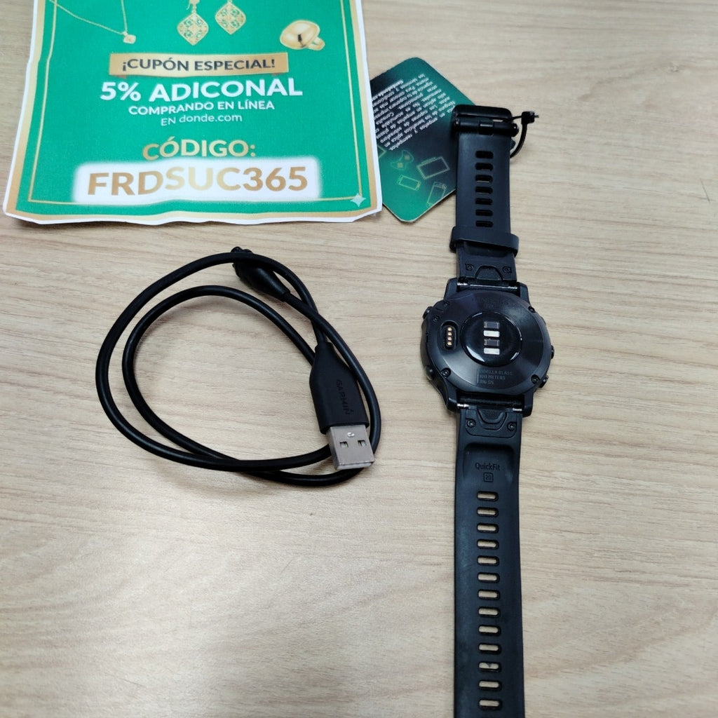 SMARTWATCH GARMIN FENIX 6S PRO SOLAR 42 MM GPS (SEMINUEVO)