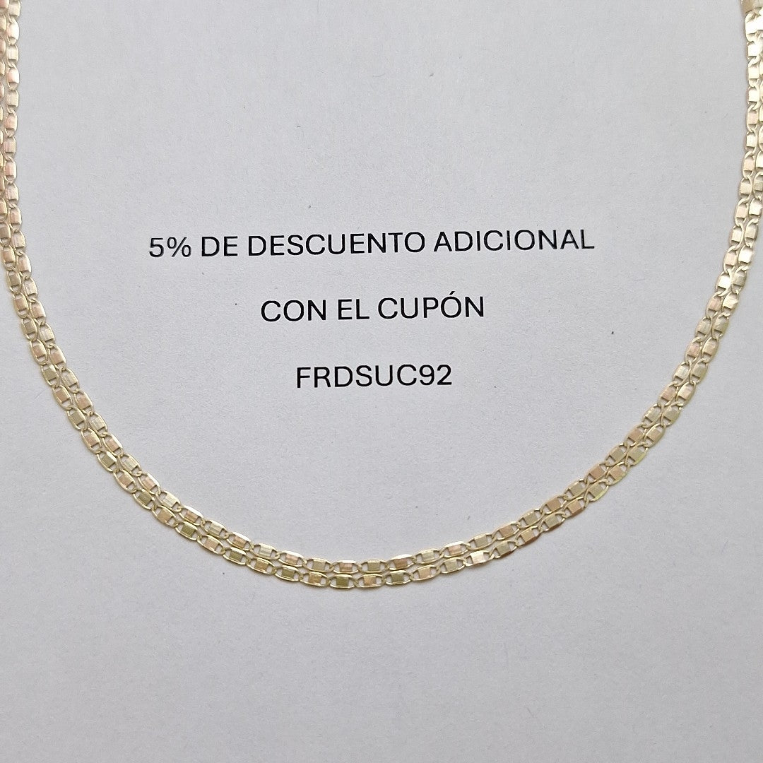 CADENA GUCHI 14K 50 CM 2 GR (NUEVO)