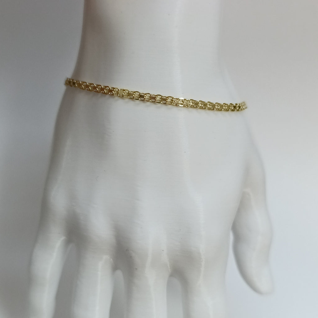 PULSERA BISMARK 14K 18 CM 2.4 GR (NUEVO)