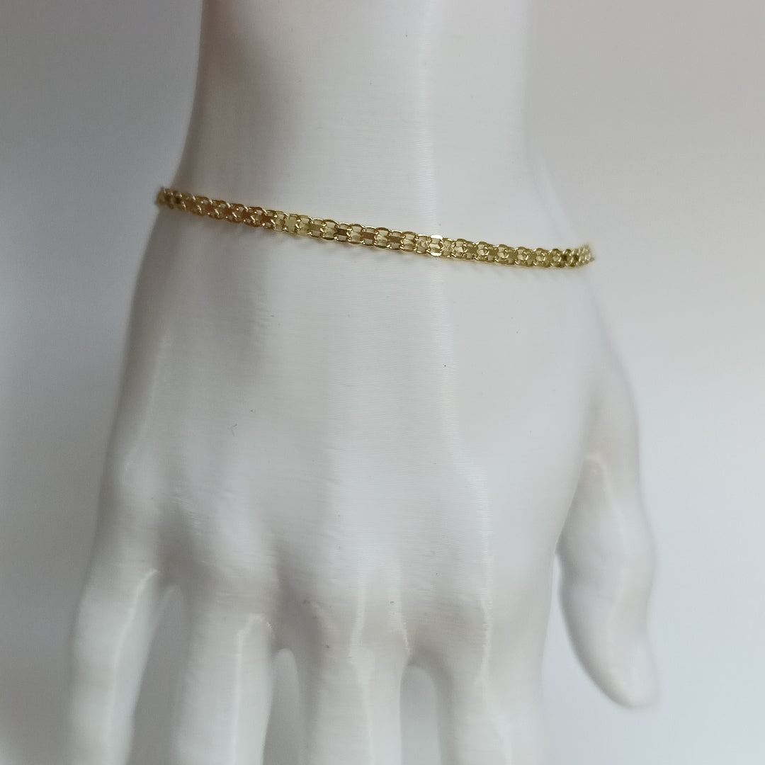 PULSERA BISMARK 14K 18 CM 2.4 GR (NUEVO)