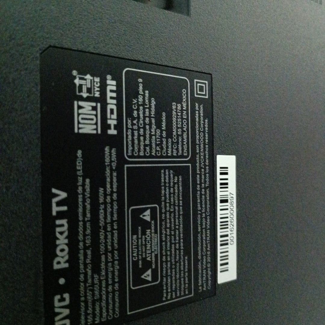 PANTALLA JVC SI65URF (2023) 65" LED 4K (SEMINUEVO)