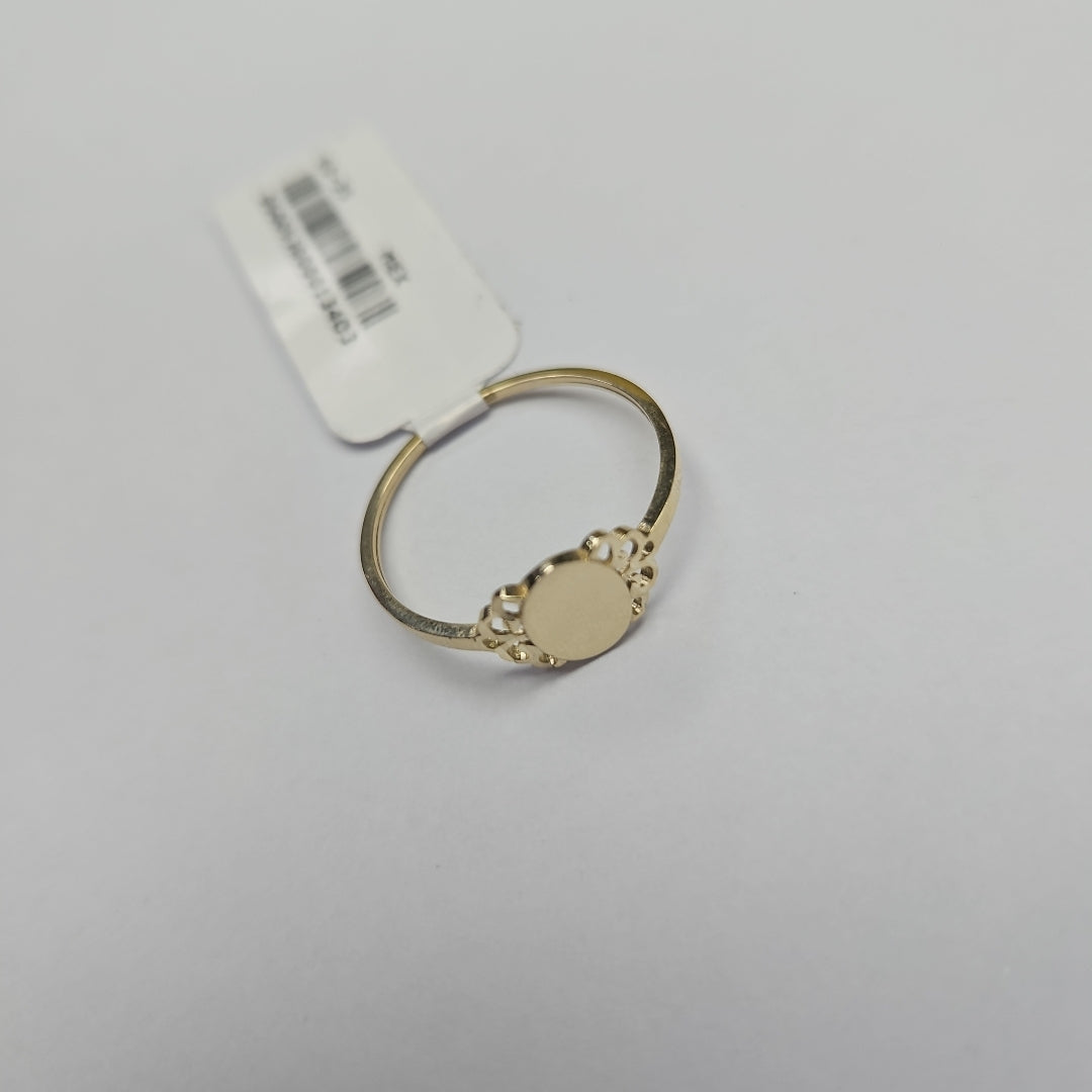 ANILLOS ANILLITO 10K TALLA 9 1 GR (NUEVO)