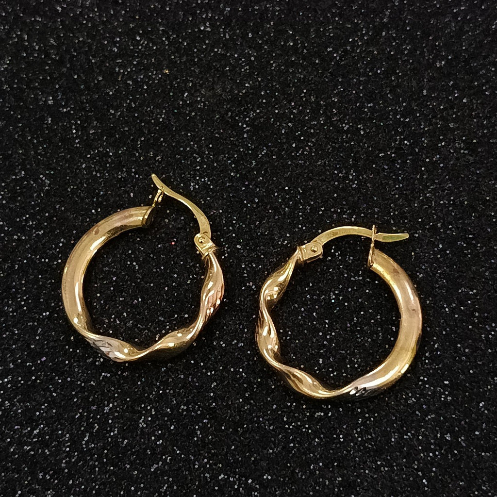 ARETES PAR ORO 10 K 1.5 GRMS (SEMINUEVO)