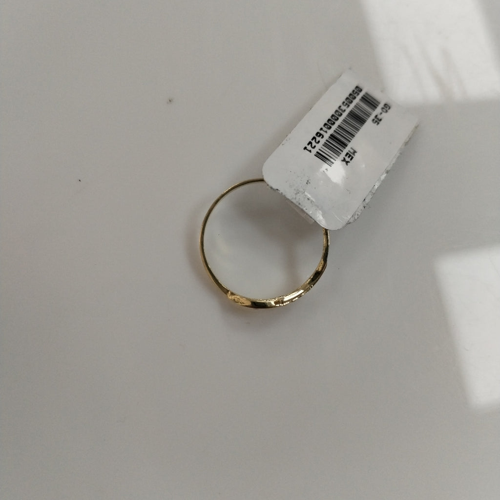 ANILLOS CON CIRCONIAS 14K TALLA 7 0.8 GR (NUEVO)