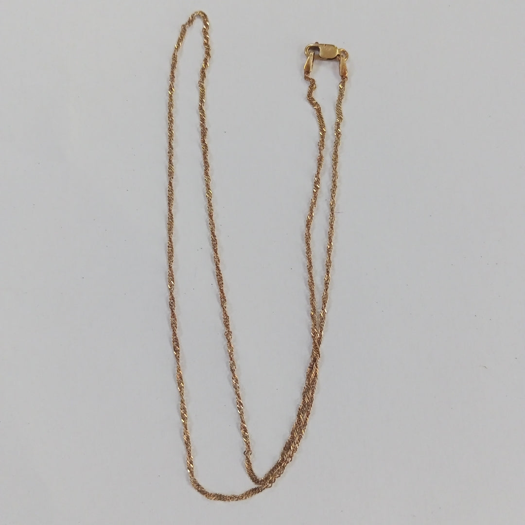 CADENA ORO 14 K 2,00 GRMS (SEMINUEVO)