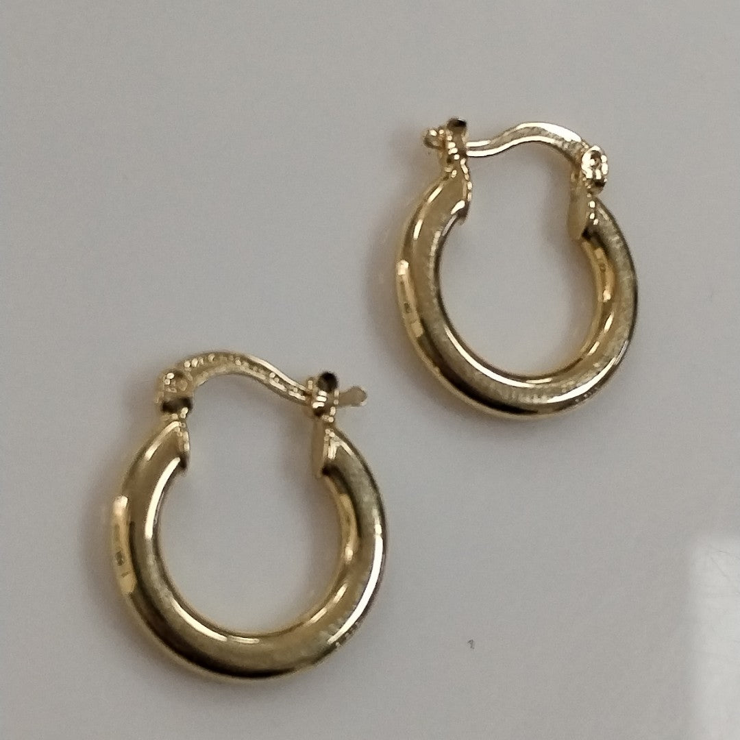 ARETES ARRACADAS 14K 1.6 GR (NUEVO)