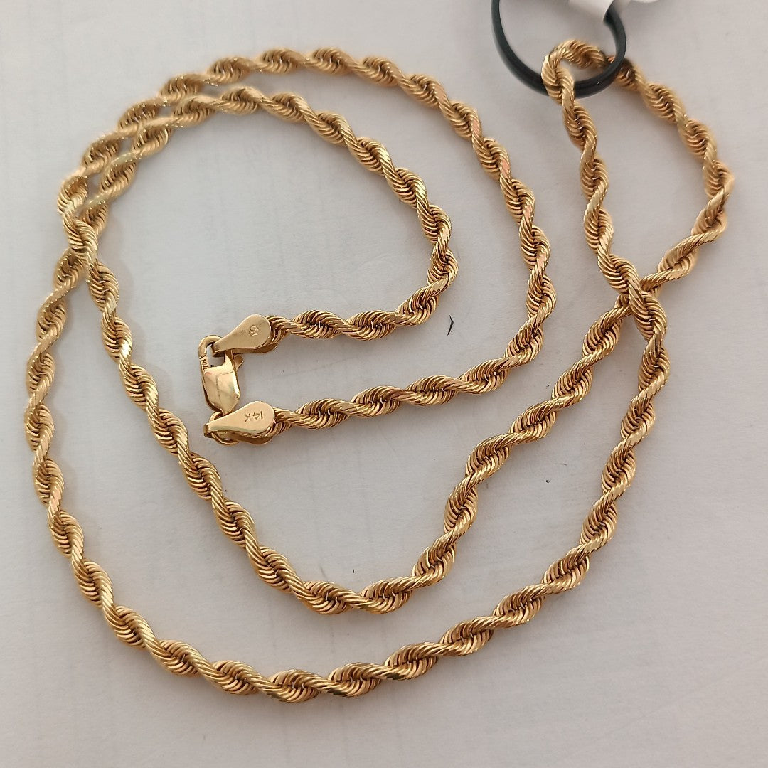 CADENA ORO 14 K 16.1 GRMS (SEMINUEVO)