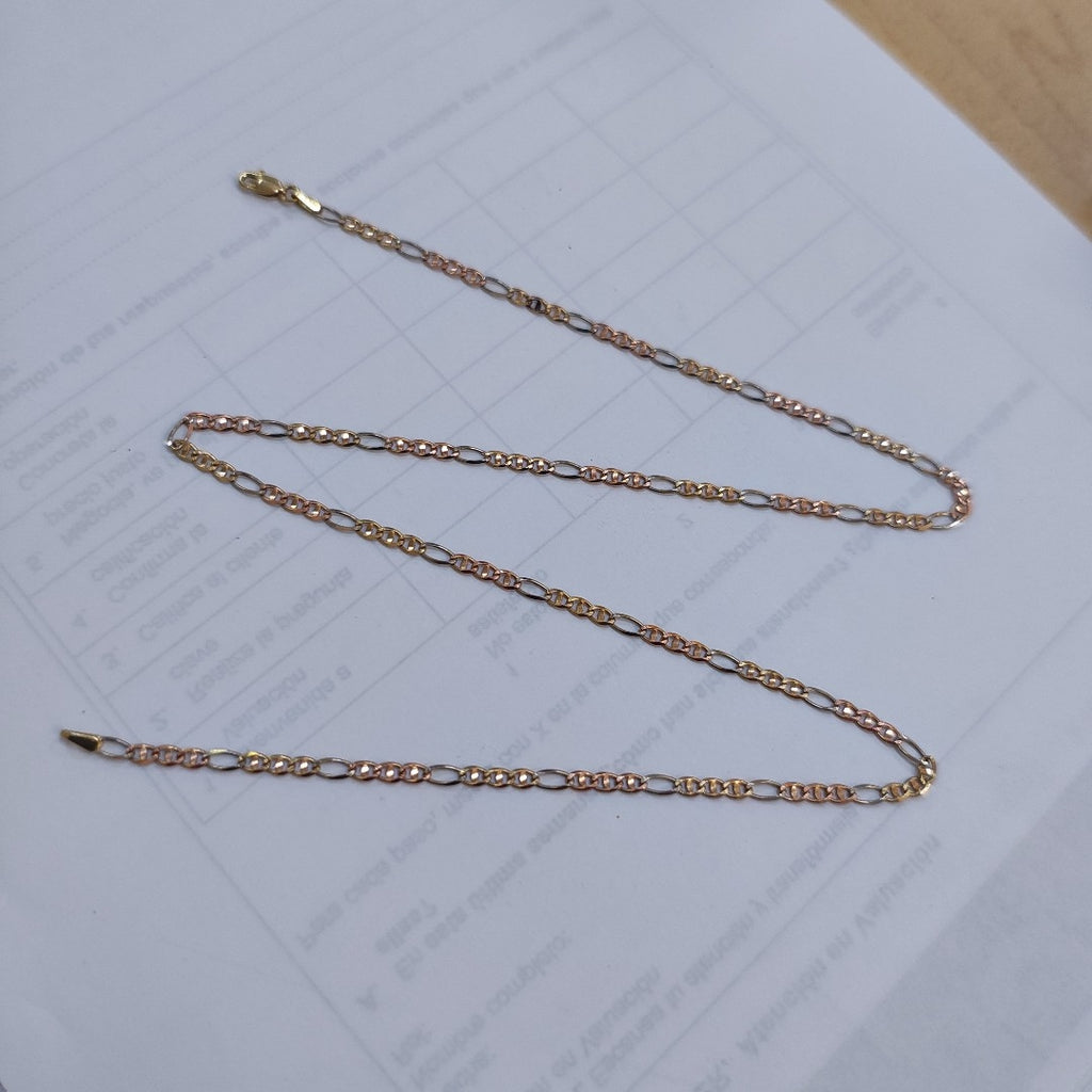 CADENA ORO COMBINADO 14 K 5,02 GRMS (SEMINUEVO)