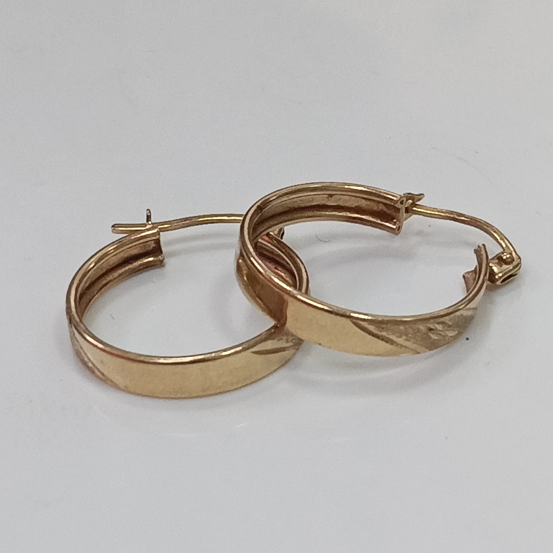 ARRACADAS PAR ORO 10 K 1,90 GRMS (SEMINUEVO)