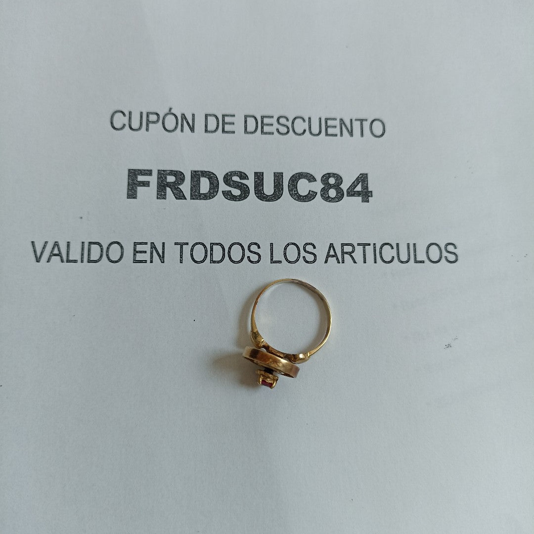 ANILLO ORO 10 K 2,30 GRMS (SEMINUEVO)