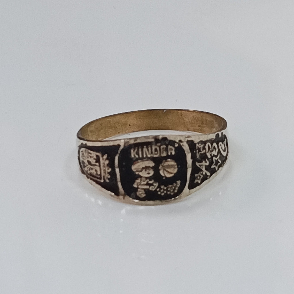 ANILLO DE GRADUACIÓN ORO 8 K 1,10 GRMS (SEMINUEVO)