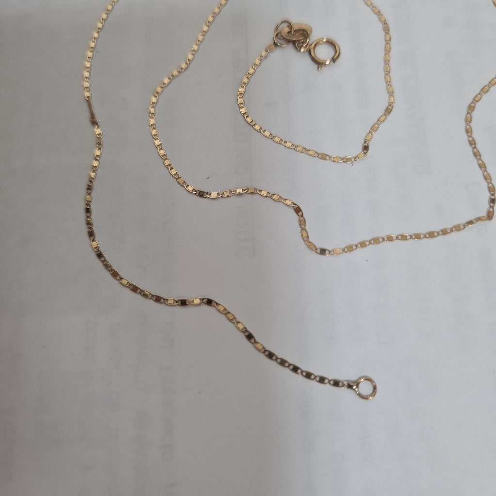 CADENA ORO 10 K 0,90 GRMS (SEMINUEVO)