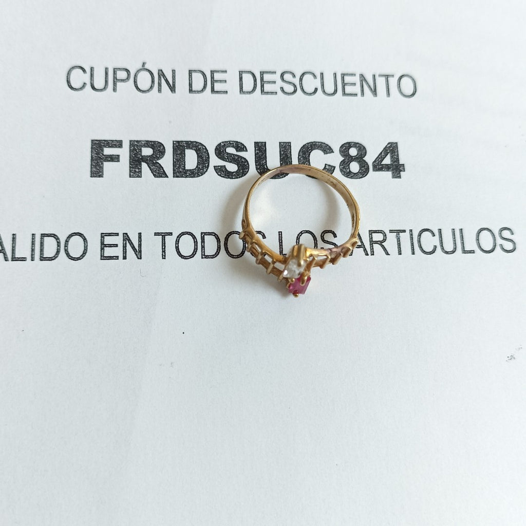 ANILLO ORO 10 K 1,60 GRMS (SEMINUEVO)