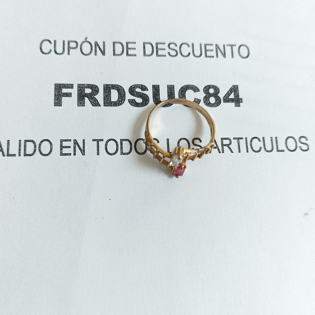 ANILLO ORO 10 K 1,60 GRMS (SEMINUEVO)