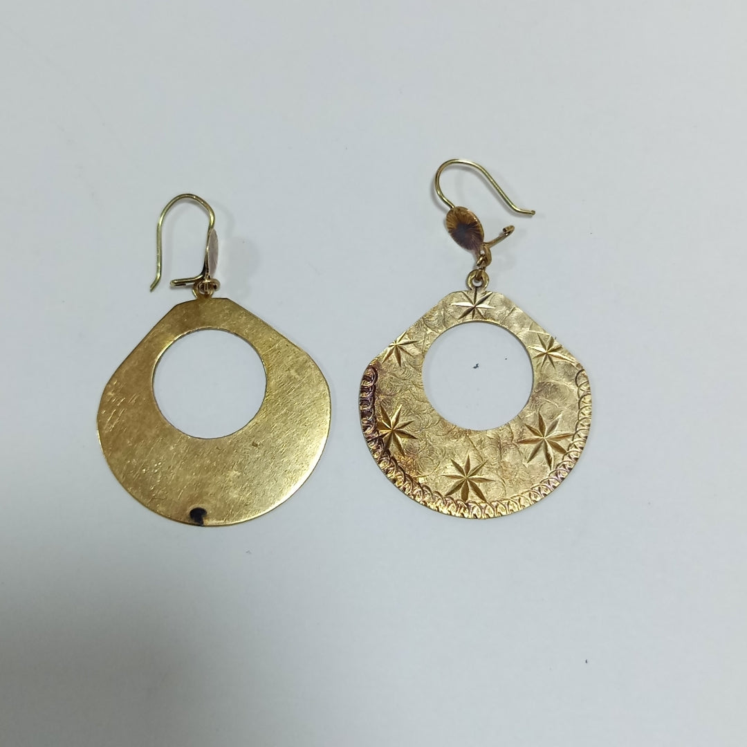ARETES PAR ORO 8 K 10,50 GRMS (SEMINUEVO)