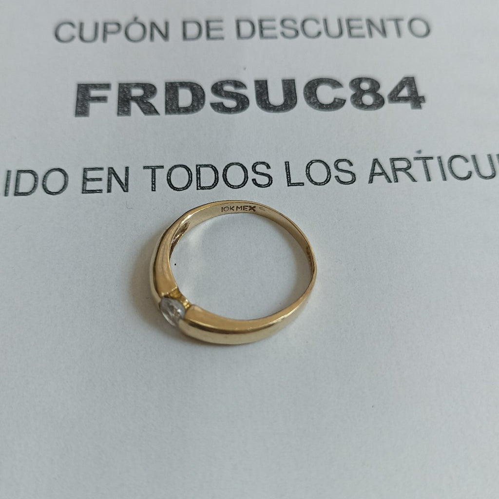 SOLITARIO ORO 10 K 2,00 GRMS (SEMINUEVO)