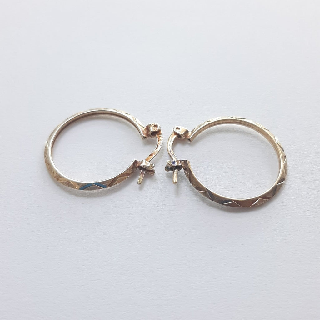 ARRACADAS PAR ORO 14 K 1.7 GRMS (SEMINUEVO)