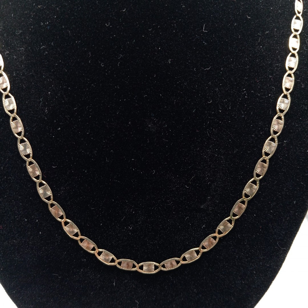CADENA ORO COMBINADO 10 K 5,40 GRMS (SEMINUEVO)