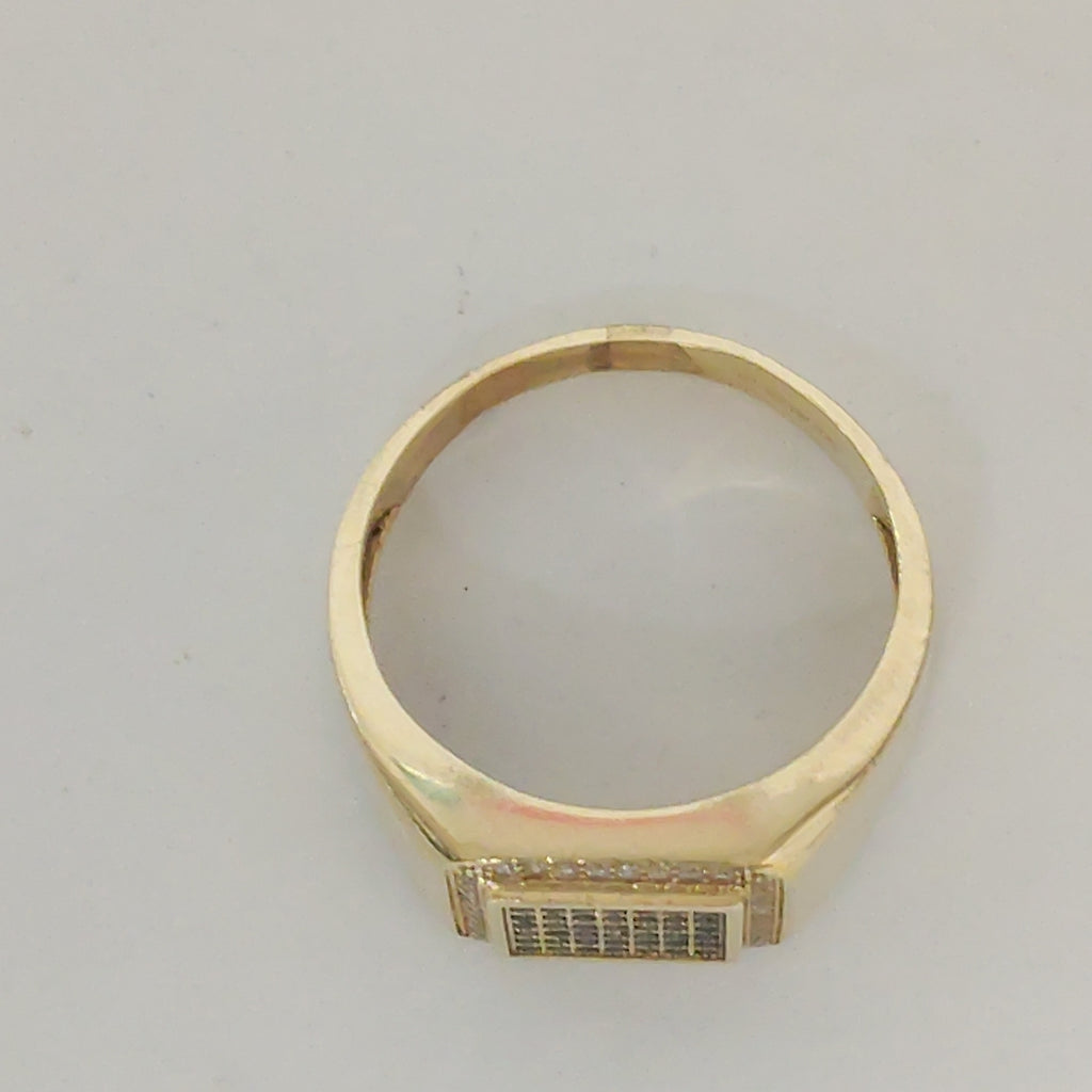 ANILLO ORO 10 K 6.4 GRMS (SEMINUEVO)