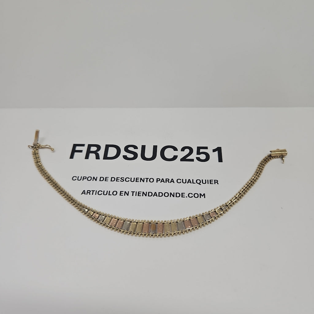 PULSERA ORO 14 K 8,90 GRMS (SEMINUEVO)