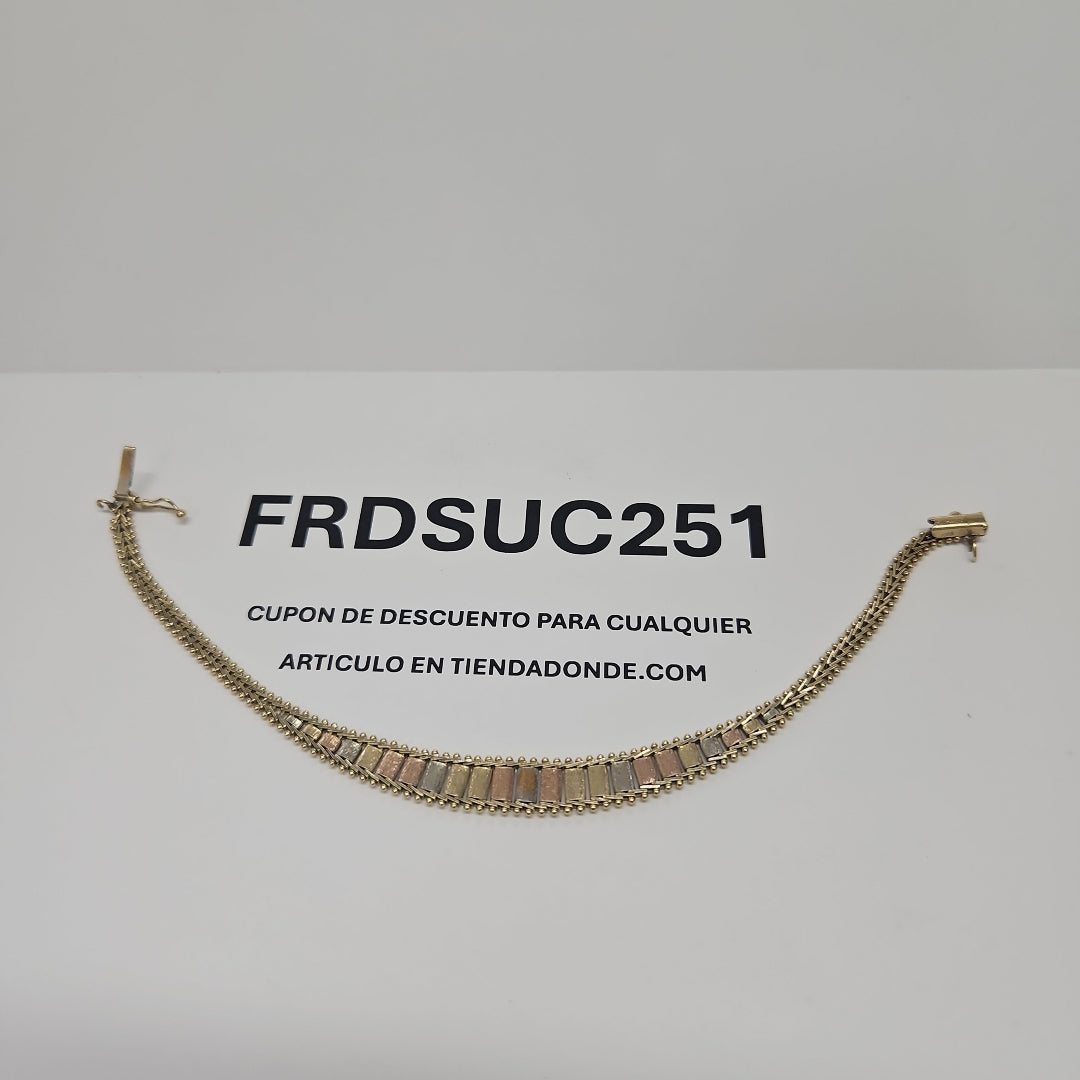 PULSERA ORO 14 K 8,90 GRMS (SEMINUEVO)