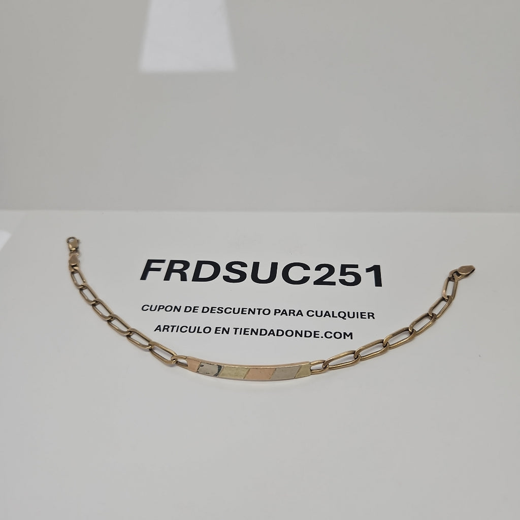 ESCLAVA ORO 14 K 9,70 GRMS (SEMINUEVO)