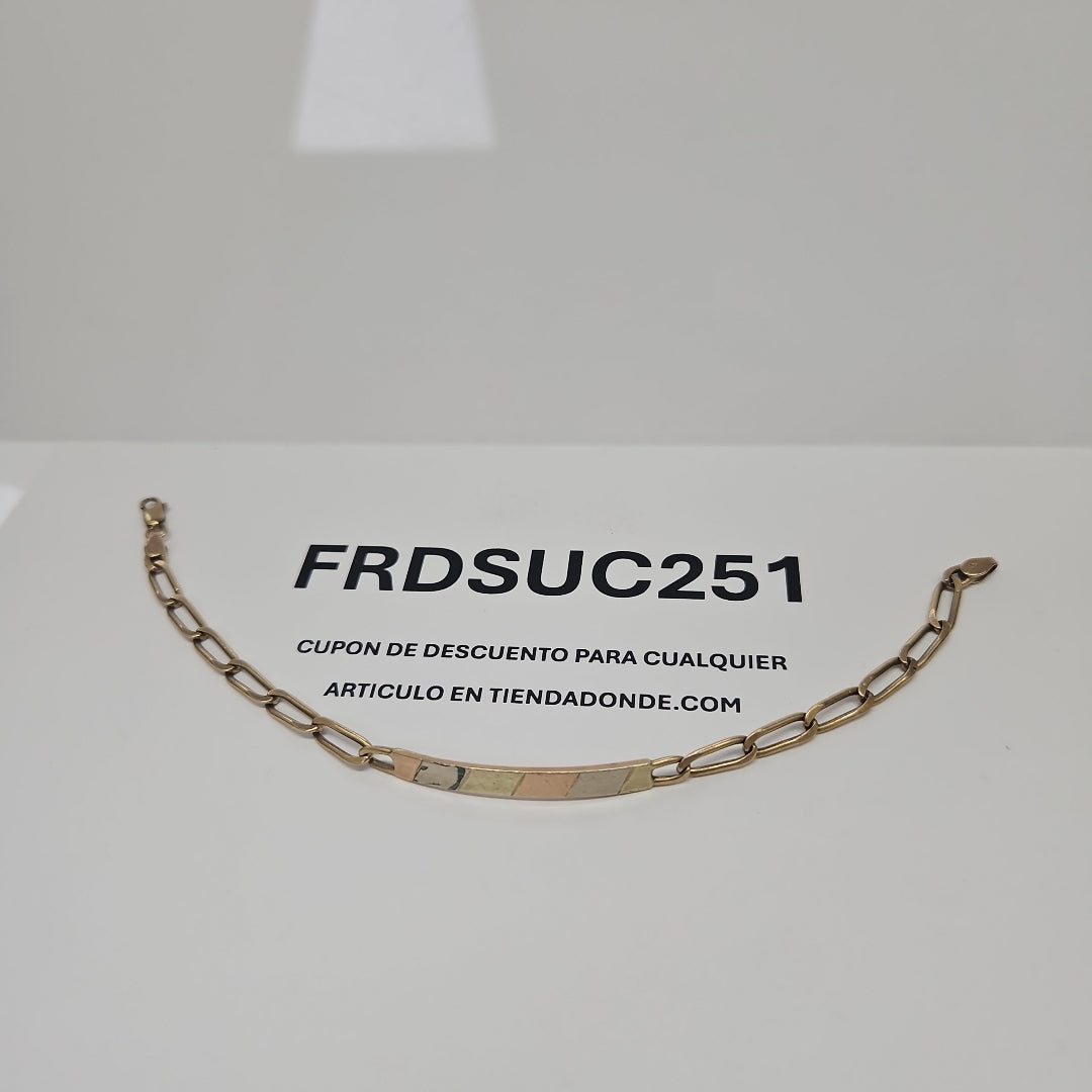 ESCLAVA ORO 14 K 9,70 GRMS (SEMINUEVO)