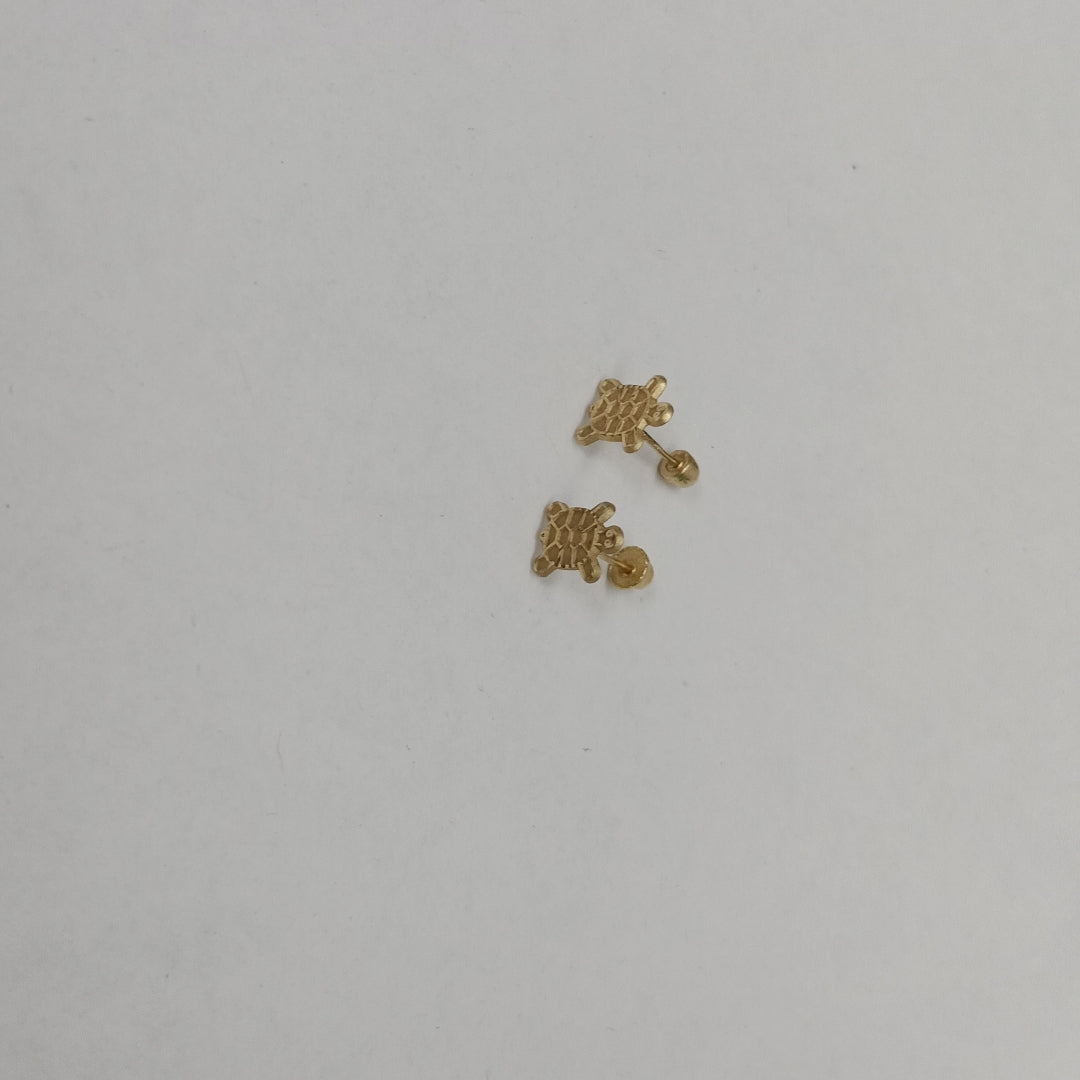 BROQUELES PAR ORO 14 K 0.2 GRMS (SEMINUEVO)
