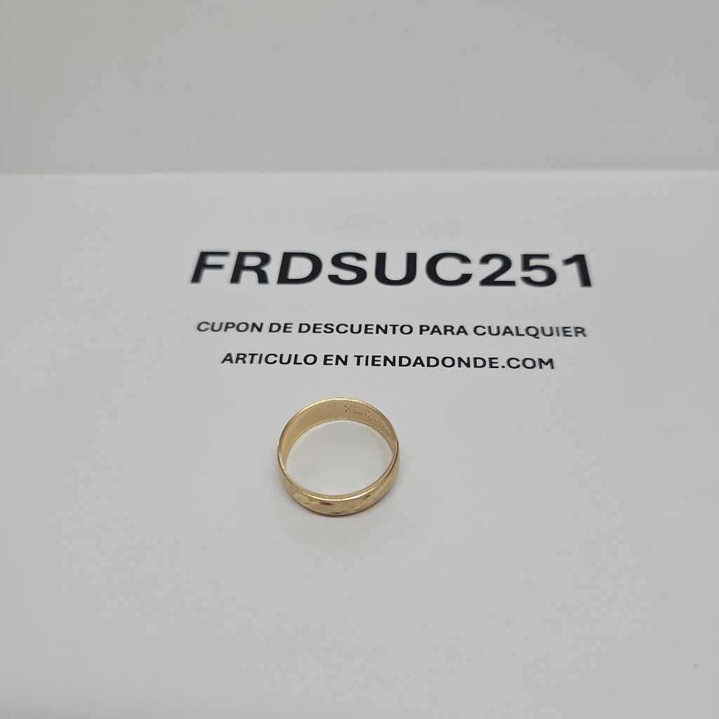 ARGOLLA ORO 10 K 2,10 GRMS (SEMINUEVO)