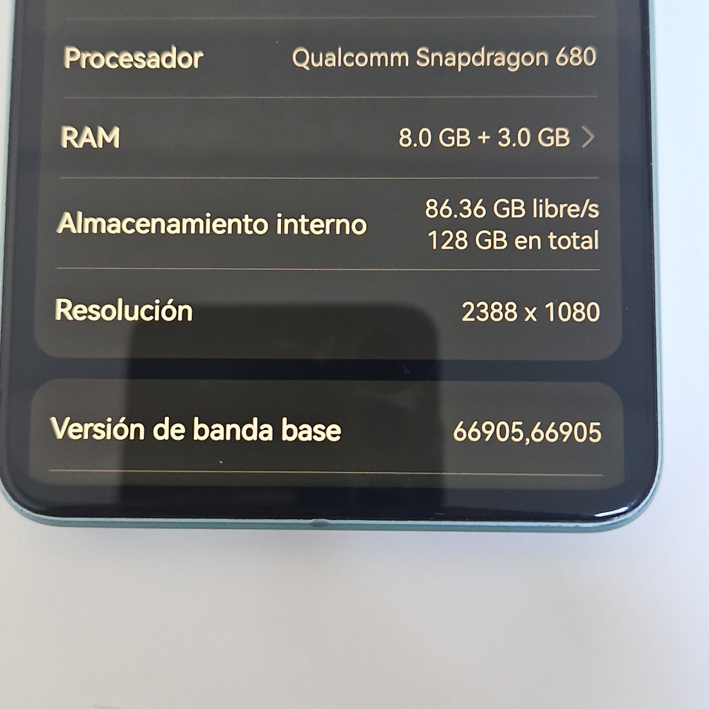 CELULAR HUAWEI NOVA 11I MAO-LX9 (2023) 128 GB 8 GB RAM (SEMINUEVO)
