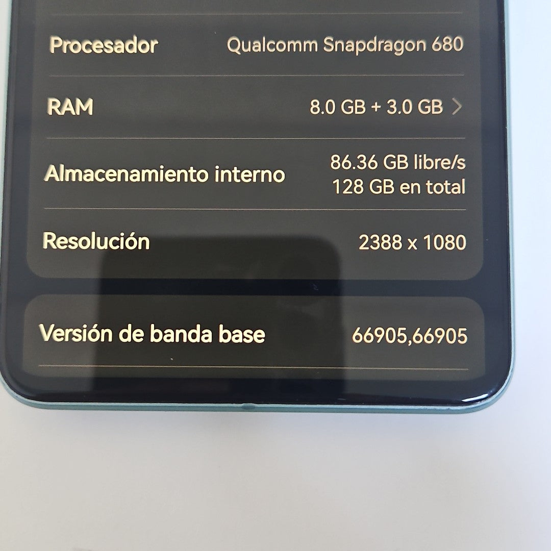CELULAR HUAWEI NOVA 11I MAO-LX9 (2023) 128 GB 8 GB RAM (SEMINUEVO)