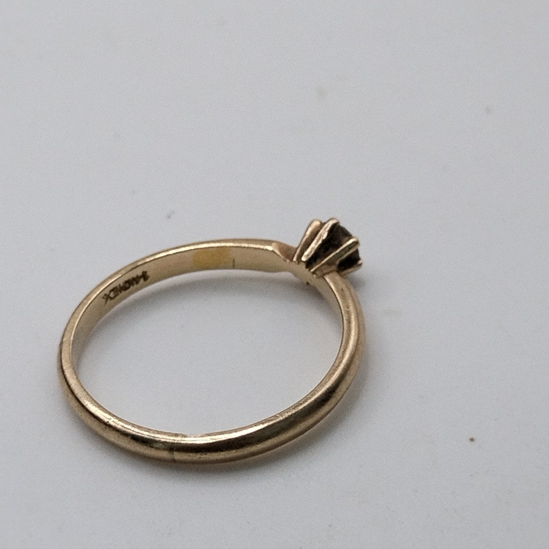 SOLITARIO ORO 14 K 2.1 GRMS (SEMINUEVO)