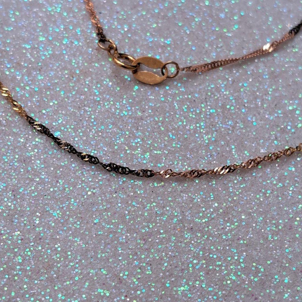 CADENA ORO 8 K 0,80 GRMS (SEMINUEVO)
