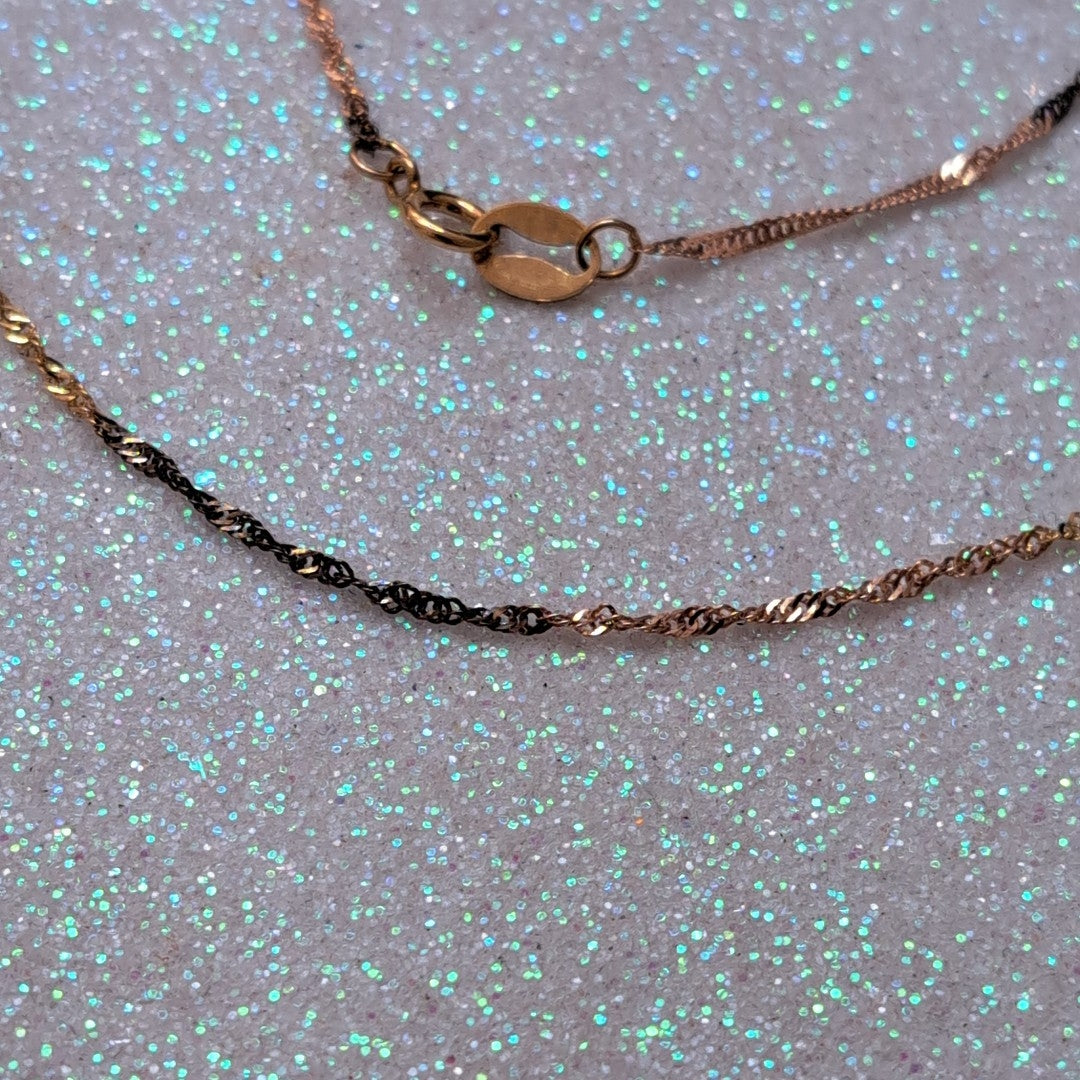 CADENA ORO 8 K 0,80 GRMS (SEMINUEVO)