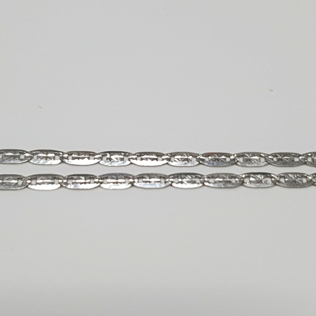 CADENA ORO BLANCO 10 K 2,60 GRMS (SEMINUEVO)