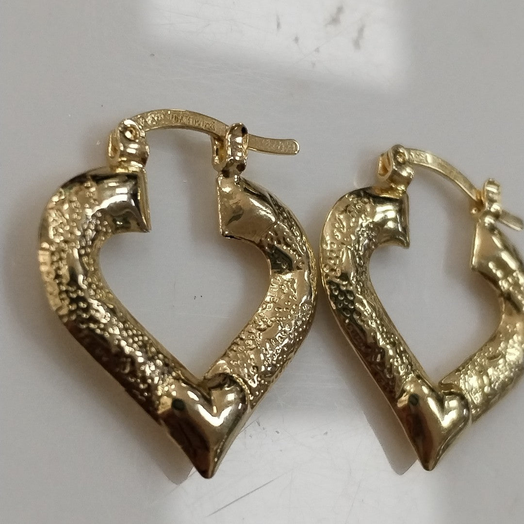 ARETES ARRACADAS 14K 1.8 GR (NUEVO)