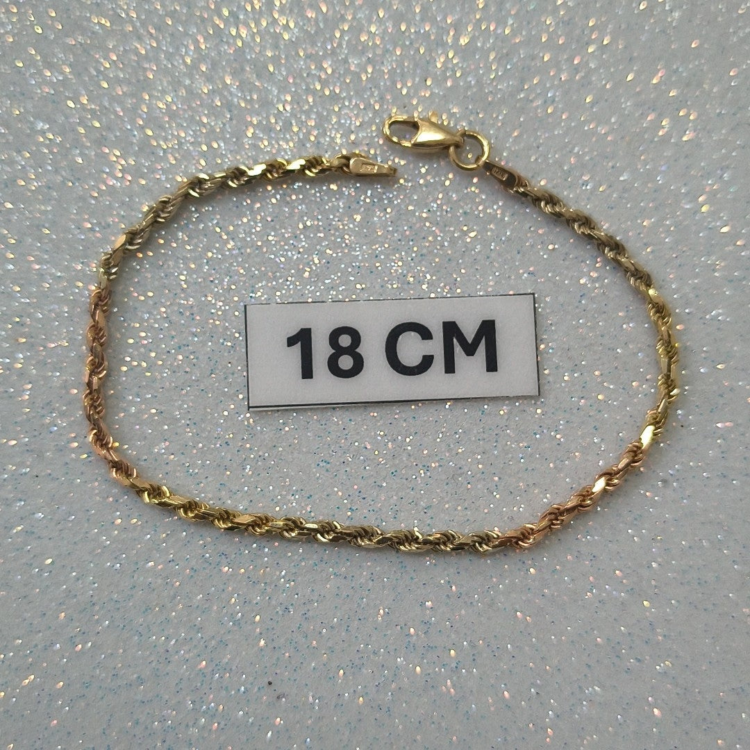 PULSERA ORO 14 K 4,50 GRMS (SEMINUEVO)