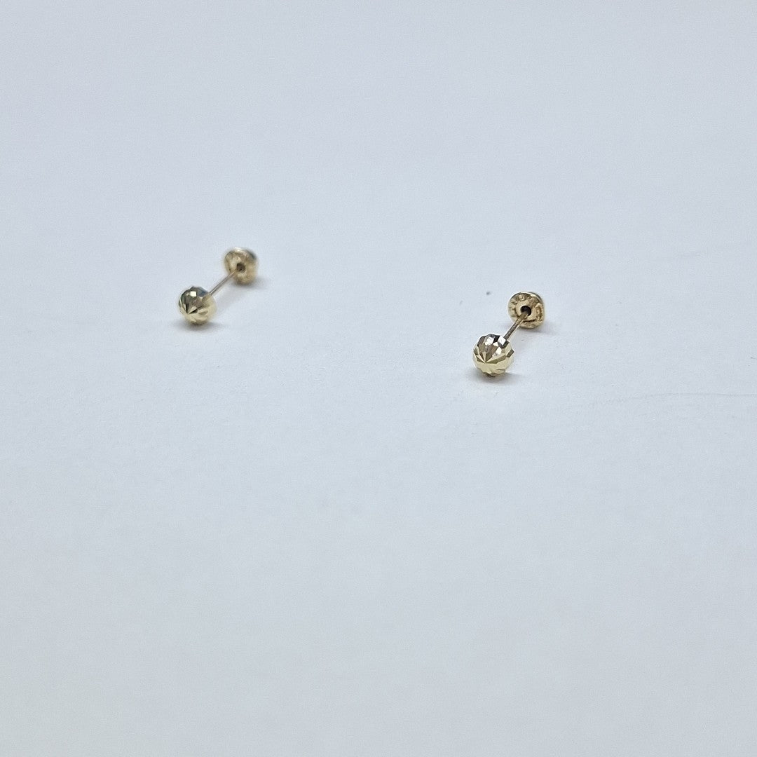 BROQUELES BROQUEL FIG HONGO 14K 0.17 GR (NUEVO)