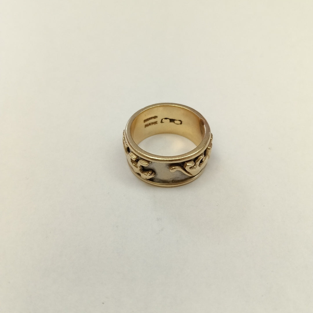 ANILLO ORO 14 K 10.2 GRMS (SEMINUEVO)