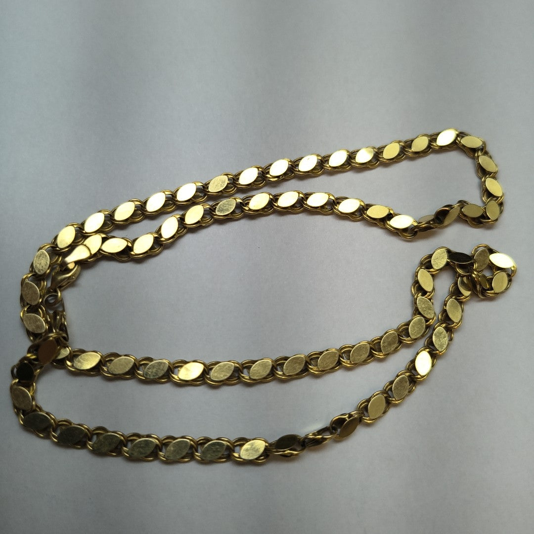 CADENA ORO 14 K 6.5 GRMS (SEMINUEVO)