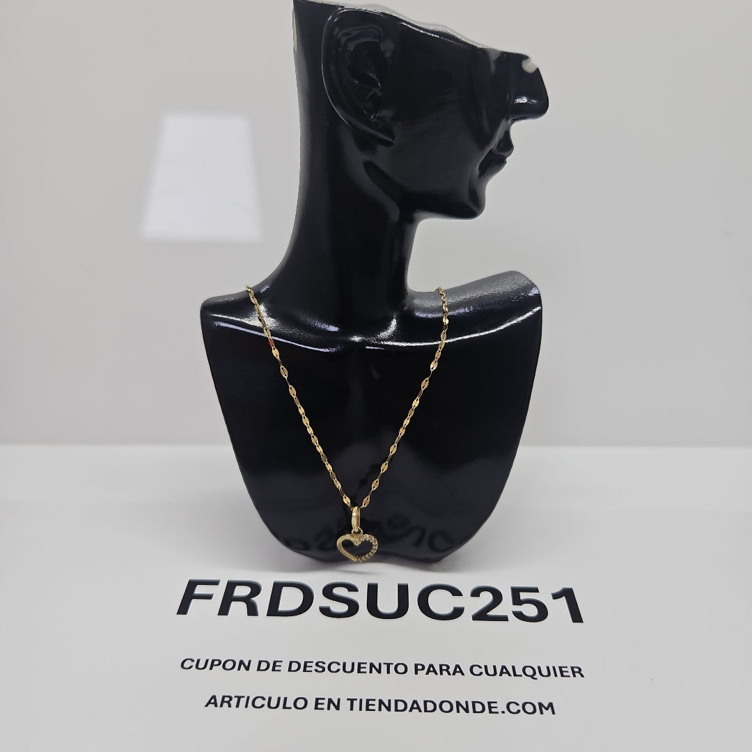 CADENA,DIJE ORO 10 K 1,20 GRMS (SEMINUEVO)