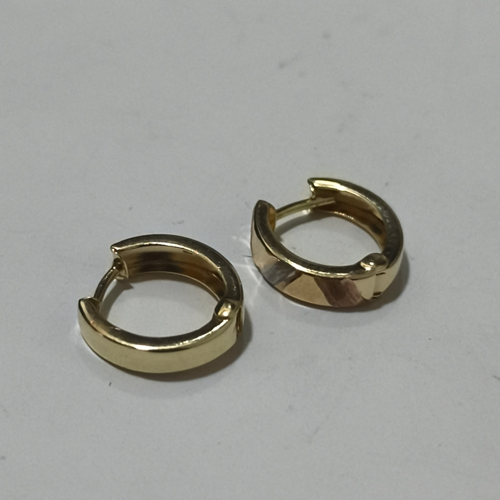 ARRACADAS PAR ORO 14 K 1.2 GRMS (SEMINUEVO)