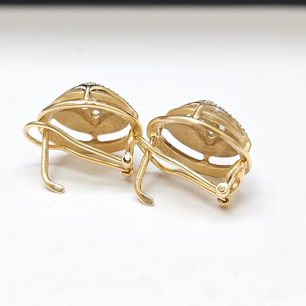 ARETES PAR ORO 14 K 7.8 GRMS (SEMINUEVO)