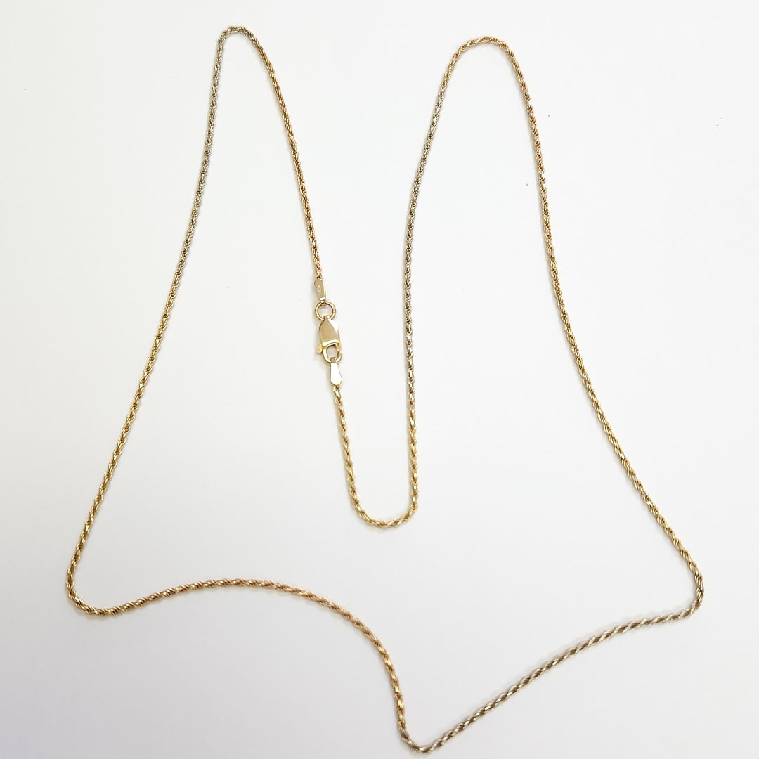 CADENA ORO 14 K 5.5 GRMS (SEMINUEVO)