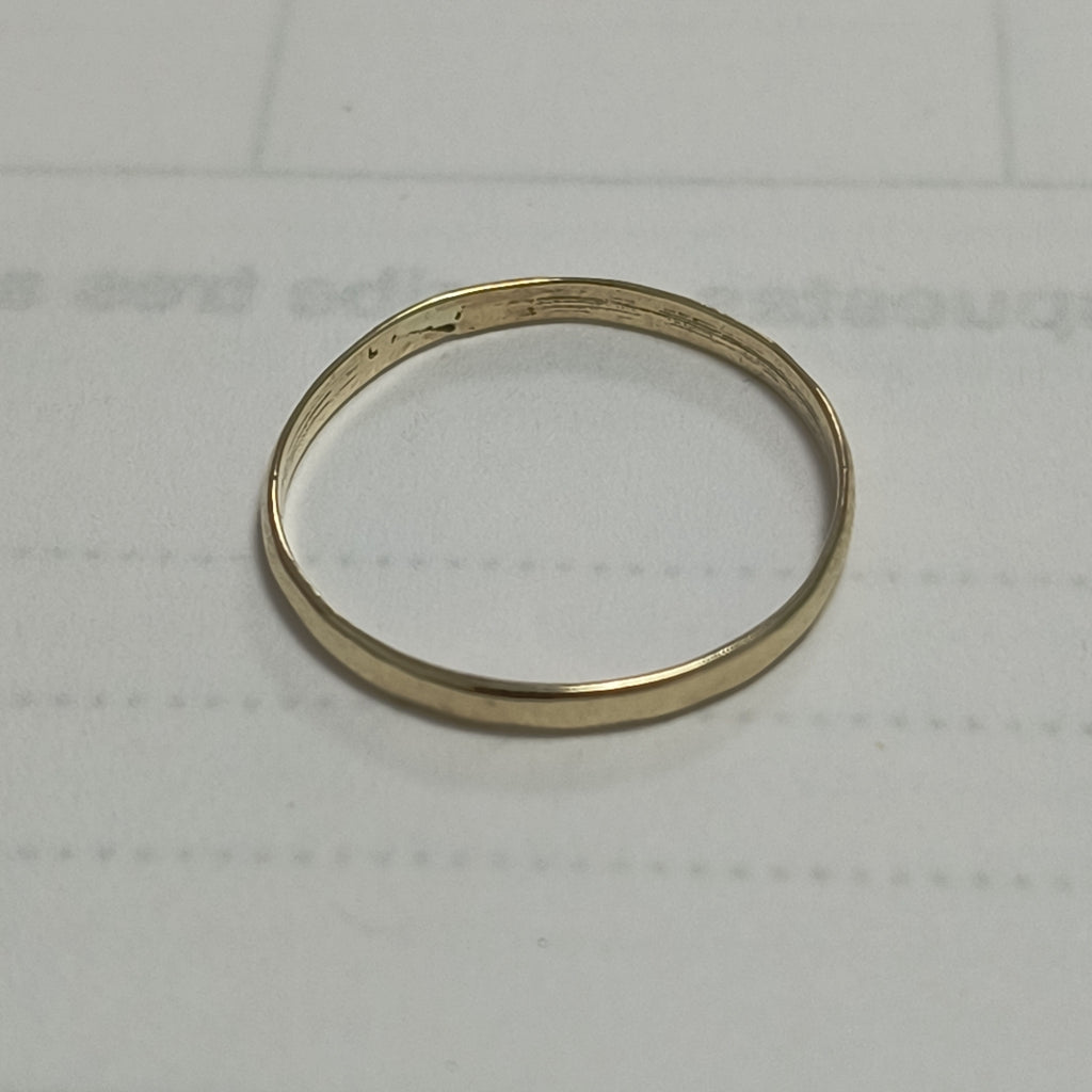 ARGOLLA ORO 8 K 0.6 GRMS (SEMINUEVO)