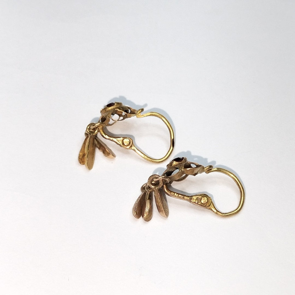 ARETES PAR ORO 10 K 1 GRMS (SEMINUEVO)