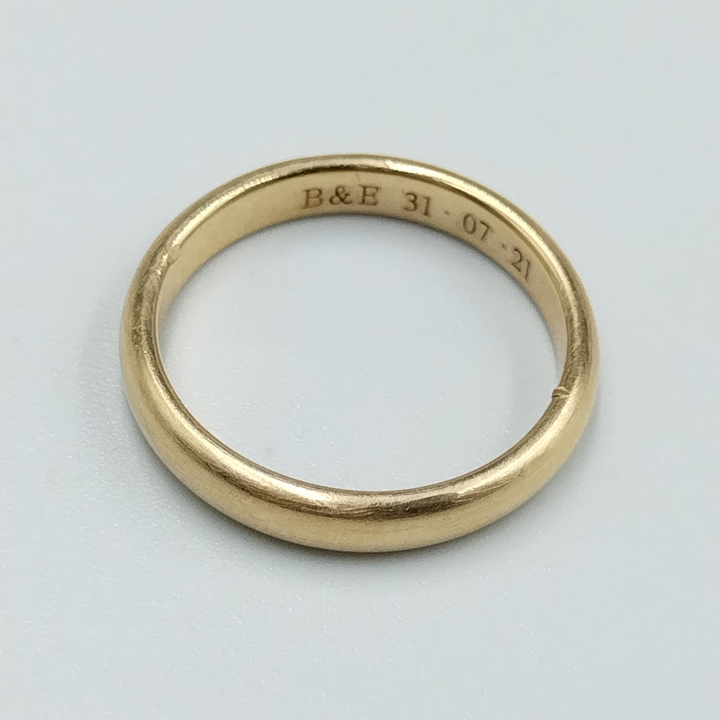 ARGOLLA ORO 18 K 3,60 GRMS (SEMINUEVO)