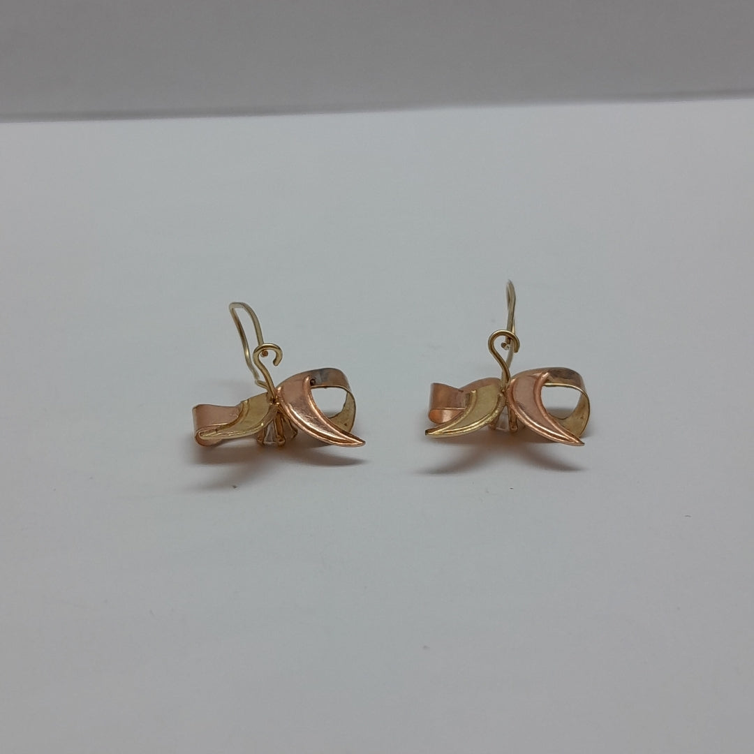 ARETES PAR ORO 14 K 1.9 GRMS (SEMINUEVO)