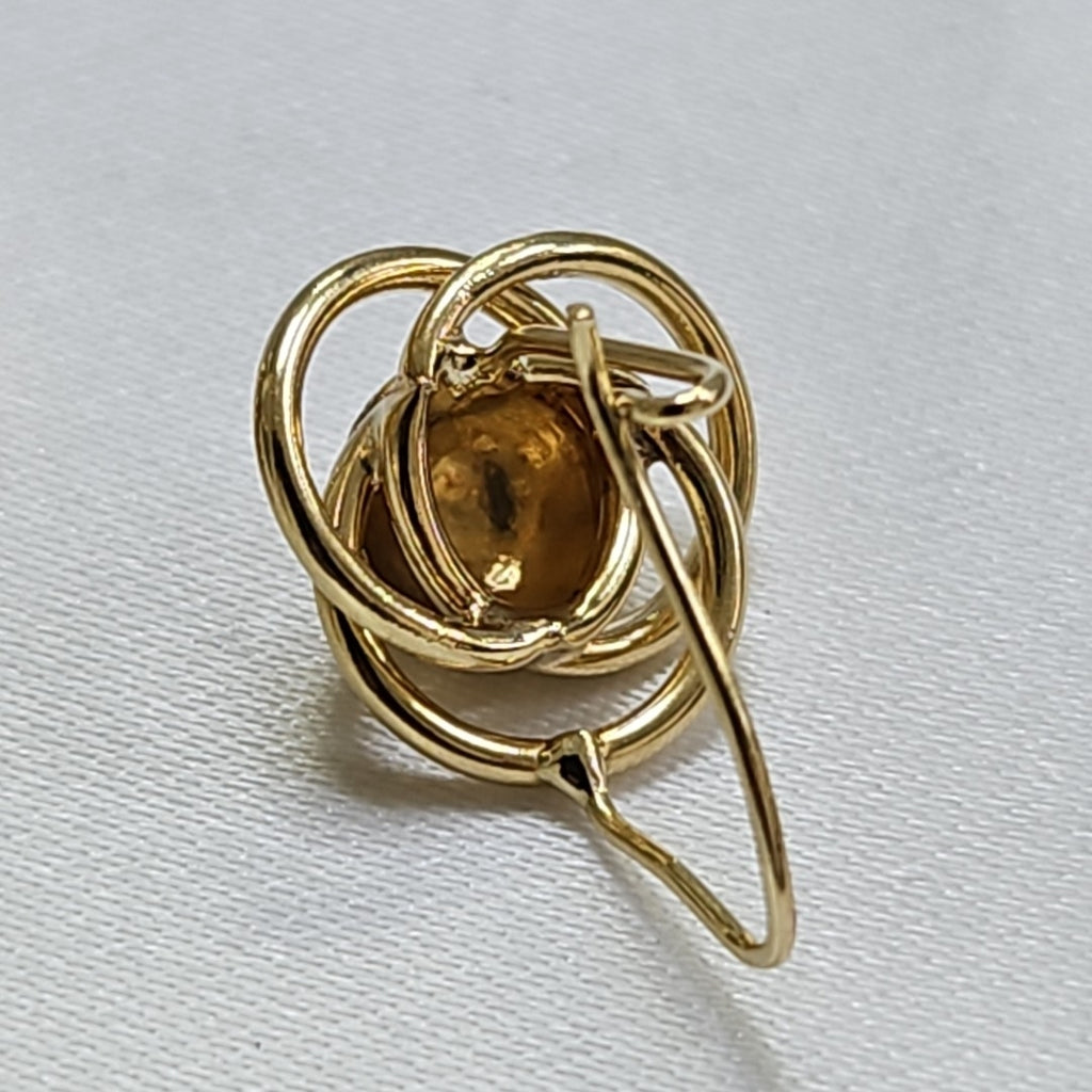 ARETES PAR ORO 14 K 2,80 GRMS (SEMINUEVO)