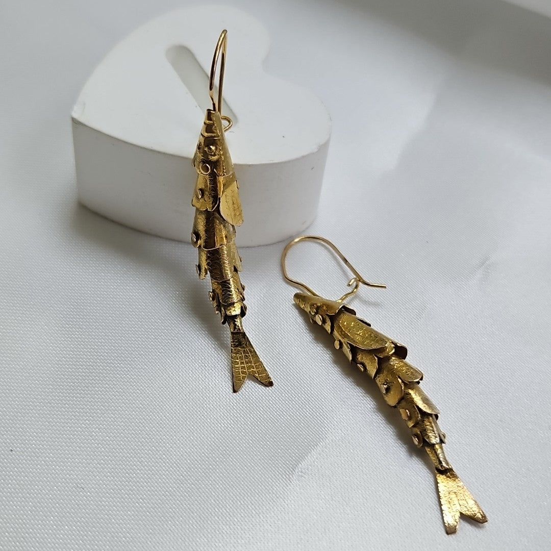 ARETES PAR ORO 8 K 4,00 GRMS (SEMINUEVO)